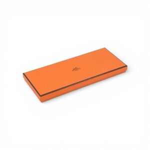 Hermès Long Orange Box 14.75” Gift Packaging Hermes